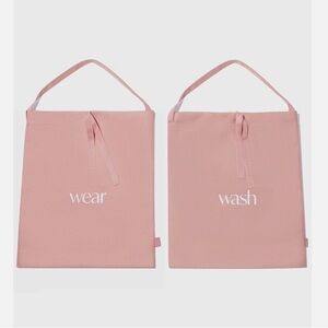Hanky Panky Pink Travel Laundry Bags Set. Wear and Wash.  New